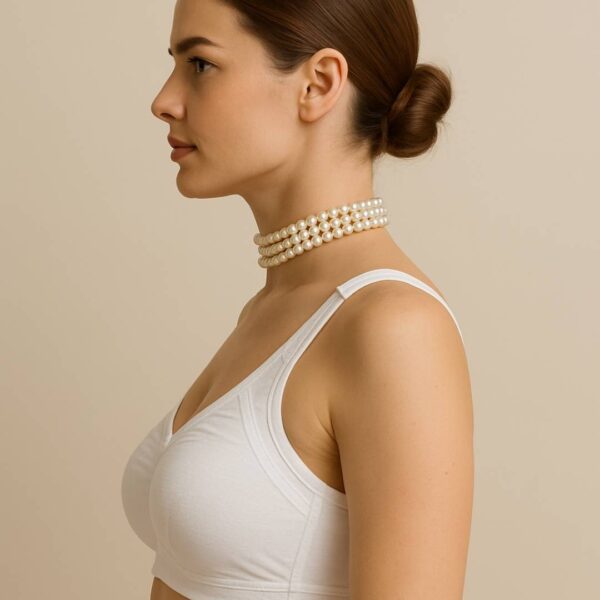 Post Surgery Bra White