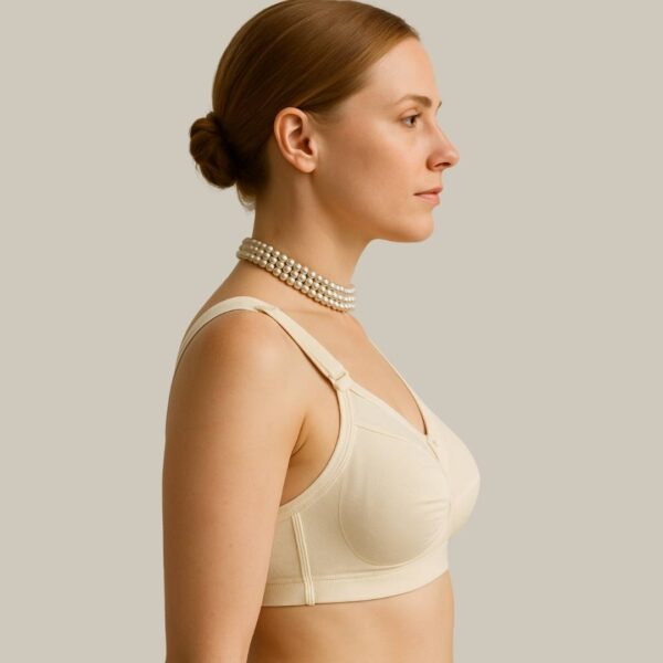 Cotton Cloud Post Surgery Bra Beige