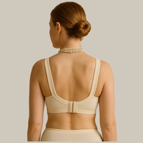 Cotton Cloud Beige Post Surgery Bra