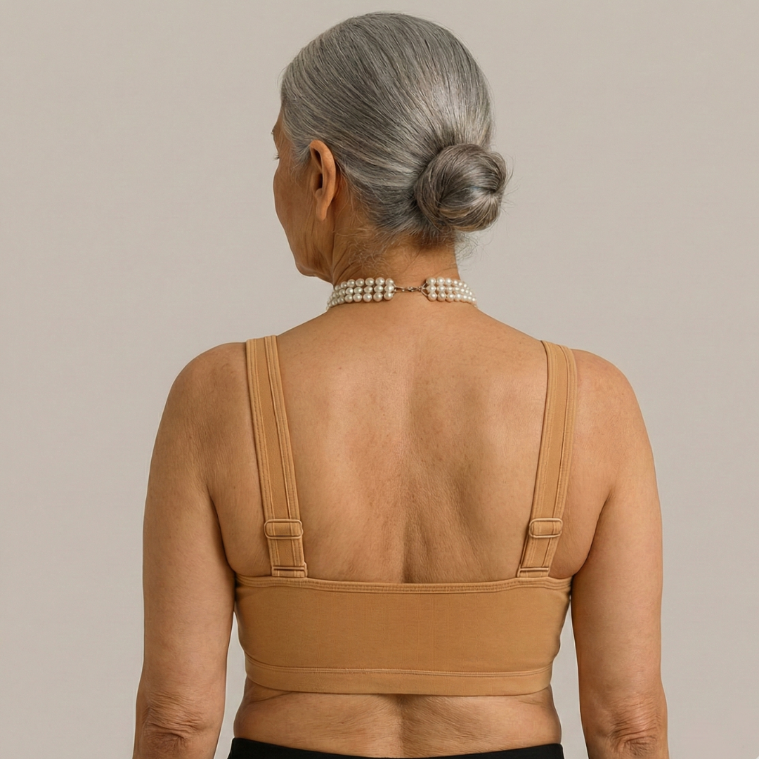 Adaptive bra for seniors