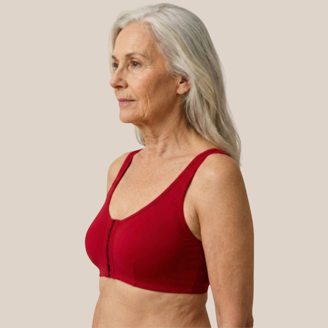 Supportive bra for seniors